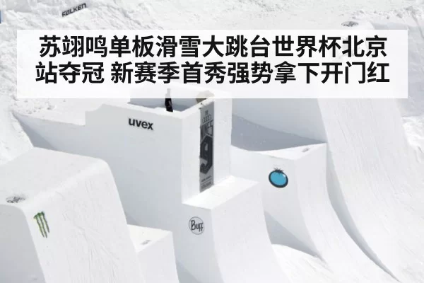 苏翊鸣单板滑雪大跳台世界杯北京站夺冠 新赛季首秀强势拿下开门红